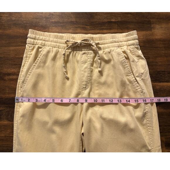 Gap Women's XS Easy Pant Pull On Drawstring High Rise Tapered Ankle Pockets - Picture 7 of 10